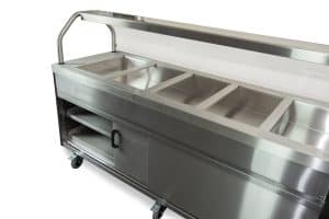 school servery counter