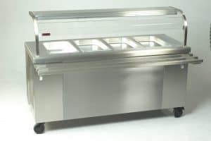 hot servery counter