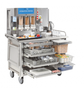 Hot Food Trolley for Nightingale Hospitals hot food trolley